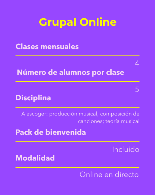 Grupal online precio