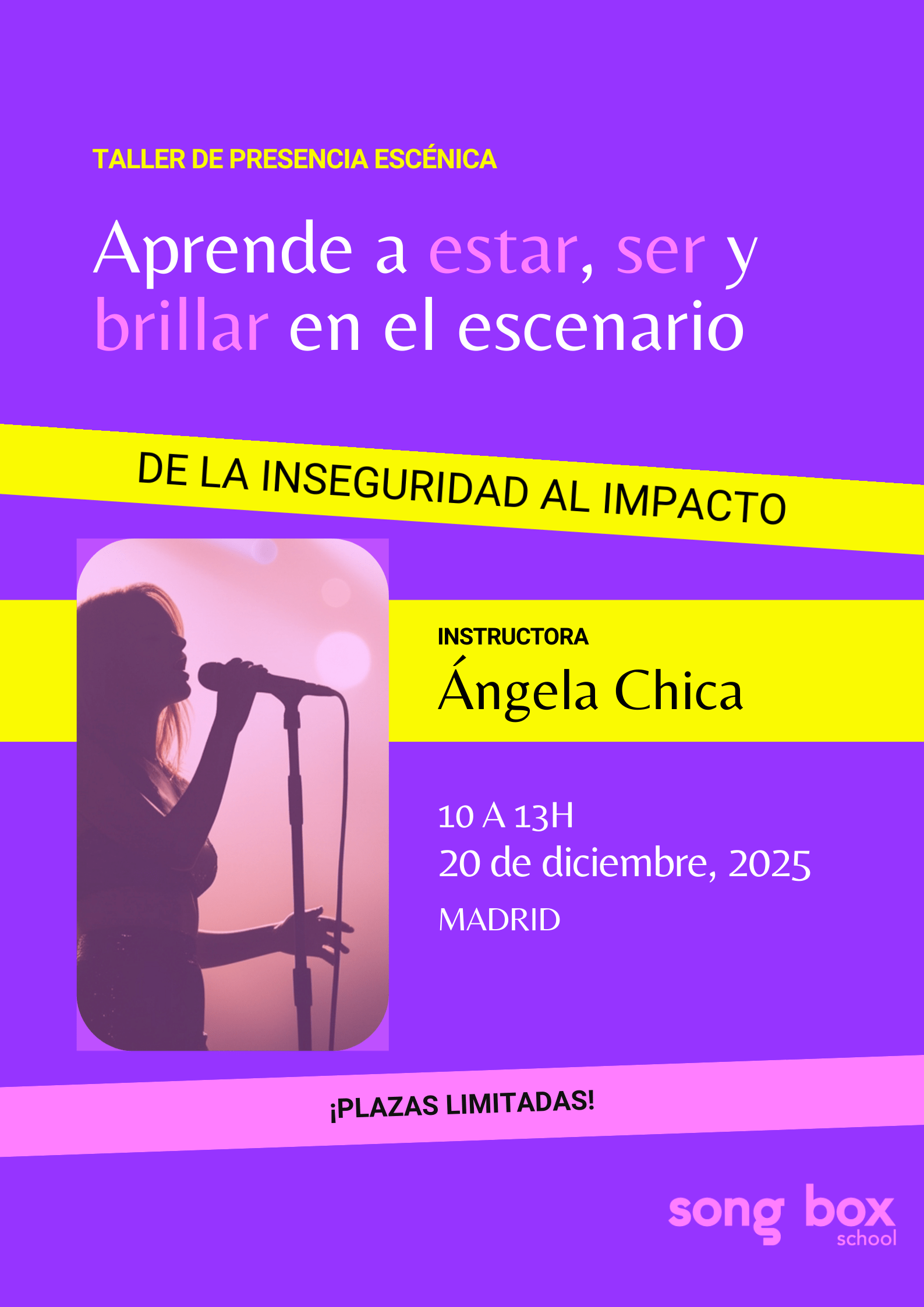 Taller de miedo escénico 2025