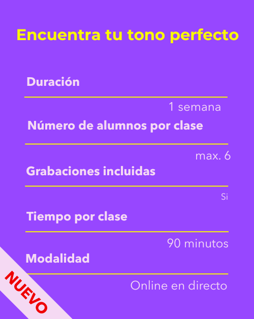 Encuentra tu tono perfecto